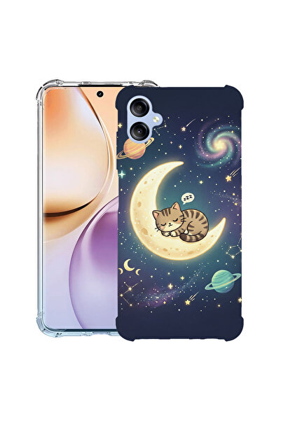 bestcase Husă Anti Shock Case For Samsung Galaxy A06, Cat sleep on moon, 1988...