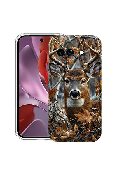 bestcase Husă Antișoc pentru Google Pixel 10a, Motiv: Cerb în natură, 3128359...