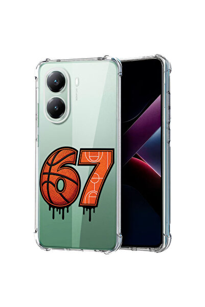 bestcase Αντικραδασμική Θήκη για Poco X7 Pro 5G, Basketball six seven 67, 198...