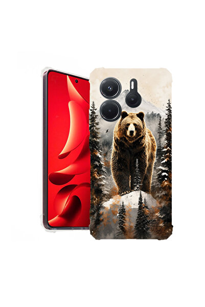 bestcase Αντικραδασμική Θήκη για Xiaomi Redmi Note 14 4G, Αρκούδα Τρανσυλβανί...