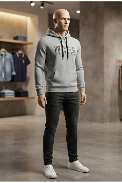 Generic Brand Two-thread hooded sweatshirt