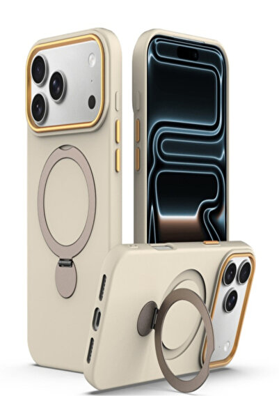 AUDIOX SoftRing » iPhone 17/18 Pro - Husa UltraSoft, MagCase, Stand, Microfib...