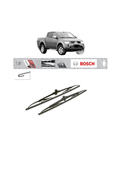 Bosch Set of 2 wipers MITSUBISHI L200 / TRITON (KAT, KBT) 2005-2015, Classic ...