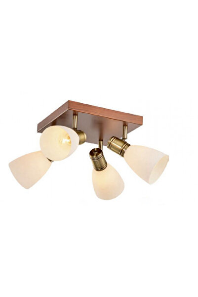Klausen Spot Bistro KL6216, 4xE14, maro+bronz+alb, IP20,