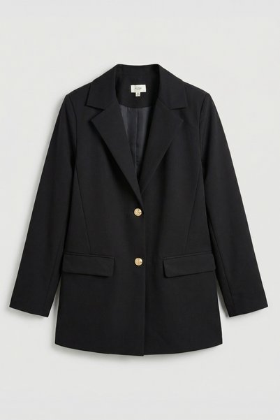 ALLDAY Gold Düğmeli Astarlı Blazer Ceket