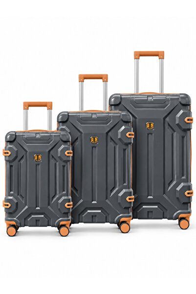 Generic Brand Polypropylene Hard Shell Trolley Suitcase, Unbreakable Travel L...