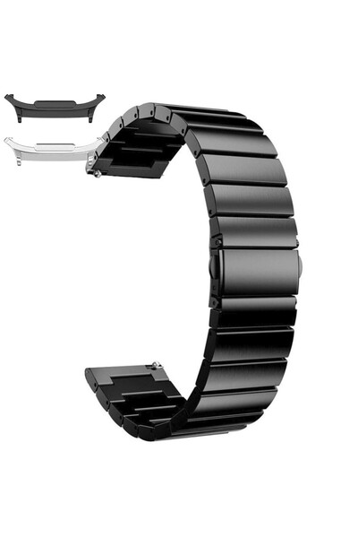 VD VERY DREAM Μεταλλικό λουράκι συμβατό με Samsung Galaxy Watch9 44mm, Μαύρο