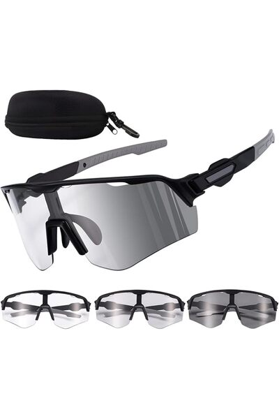 Yelajoy Polarized Sports Sunglasses for Men Women, UV400 UV Protection Self-T...
