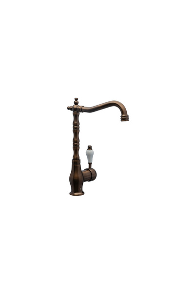 Pierre Cardin Rustic Antique Copper Swan Sink Fixture