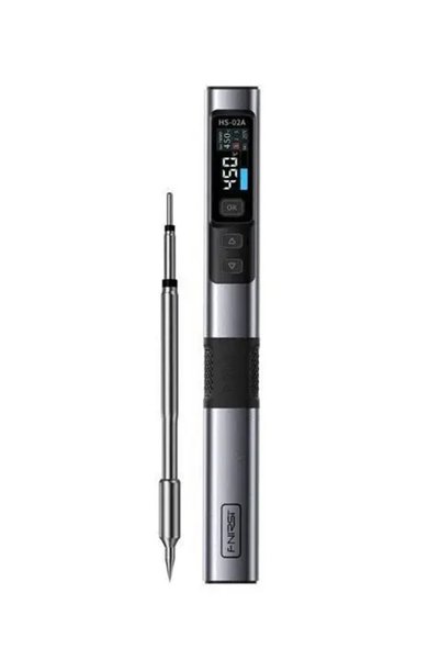 FNIRSI HS 02A Akıllı Elektrikli Havya 100W - Lehimleme Kalemi