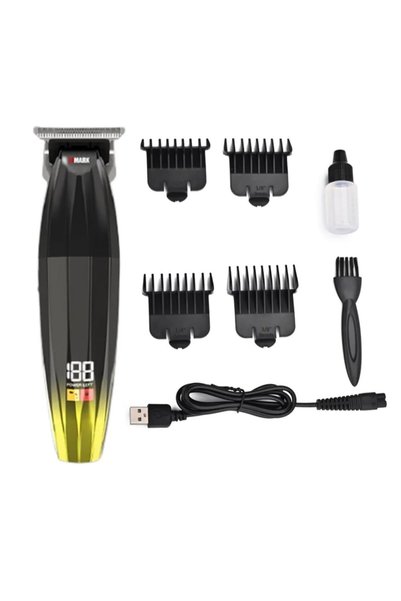 Wmark Professional Cordless Hair Trimmer Shuttle Design Gold NG-311