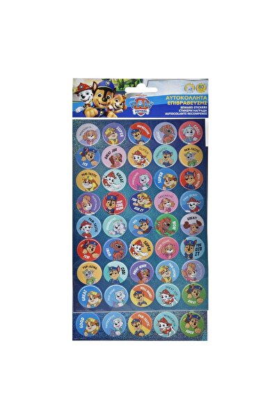 PAW PATROL Autocolante de recompensă - 80 buc.