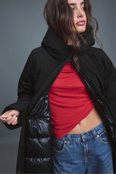 Stradivarius Şişme parka