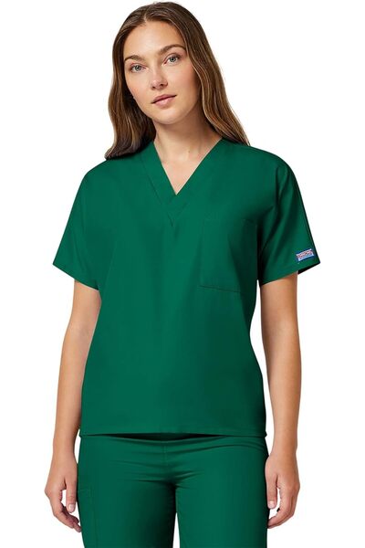 Cherokee Workwear Originals Men & Women Scrubs Top V-Neck Tunic 4777
