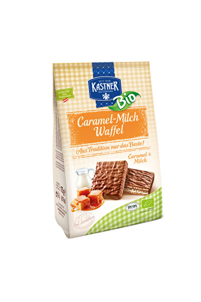 Kastner Organic Wafers with Caramel Covered in Chocolate 175 g