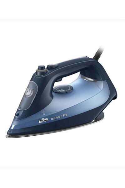 Braun Steam Iron SI7160 Blue 3000 Watts, Eloxal Plus, anti drip & auto-shut-off