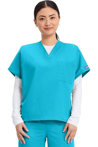 Cherokee Workwear Originals Men & Women Scrubs Top V-Neck Tunic 4777