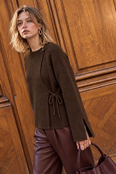 Hiccup Cardigan Tricotat Moale cu Aspect de Jachetă