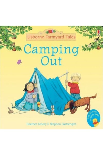 Usborne Publishing Book "Camping Out", 2 years+, Usborne