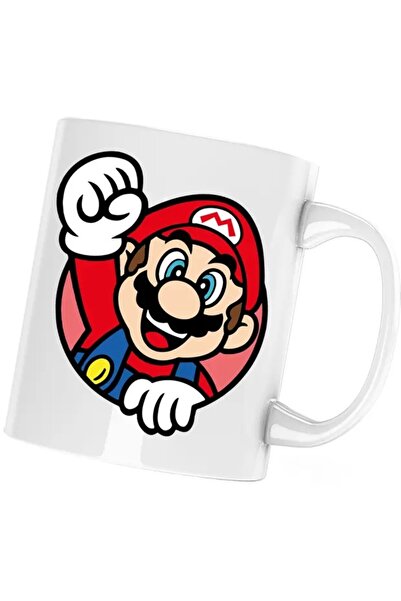 INOVATIX Cana uper Mario Bros Game Master Roblox, alba, 330 ml