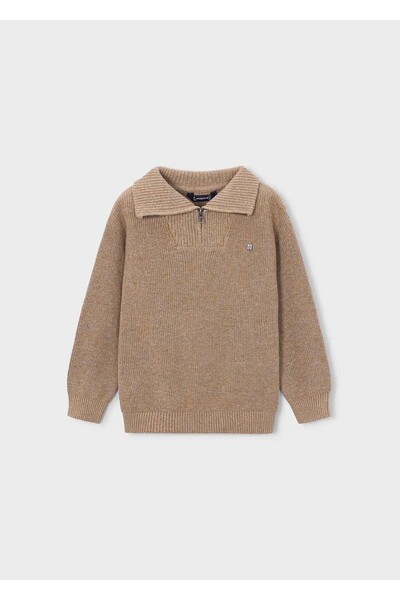 MAYORAL Boy's Zipper Collared Sweater