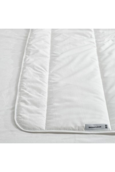 IKEA Pilotă dublă, albă, ușor călduroasă, 240x220 cm, sintetică