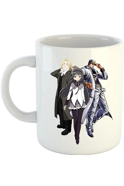 INOVATIX Cana Madoka Magica Akemi Homura FMA Edward Jojo Jotaro, alba, 330 ml