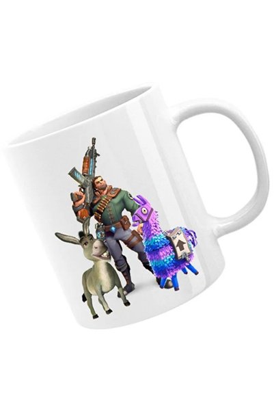 INOVATIX Cana Fortnite Κατσίκα Γαϊδουράκι Ζώα Κυνήγι, alba, 330 ml