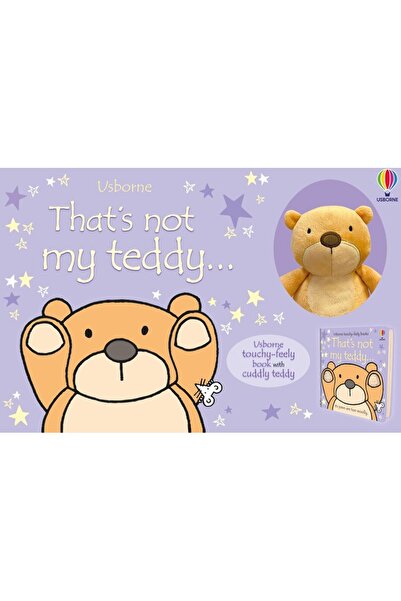 Usborne Book - That's Not My Teddy Book And Toy, author Fiona Watt, 0 years +