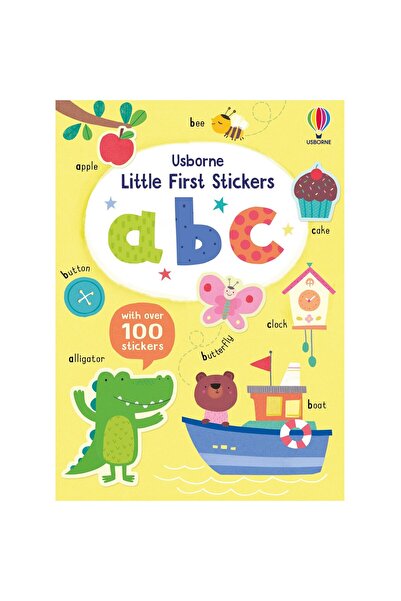 Usborne Малки първи стикери: Азбука - Детска книжка
