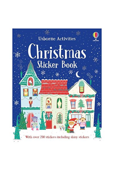 Usborne Publishing Carte cu stickere de Crăciun de Fiona Watt