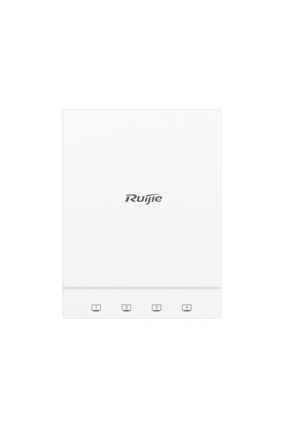 RUIJIE RG-AP180-L 4 PORT GIGABIT 2.4/5GHZ 802.11AX 1.775GBPS WIFI 6 İÇ ORTAM DUVAR TİPİ ACCESS POINT