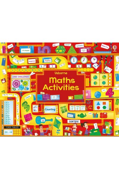 Usborne Carte pentru copii, Usborne, Activități de matematică, 3+ ani