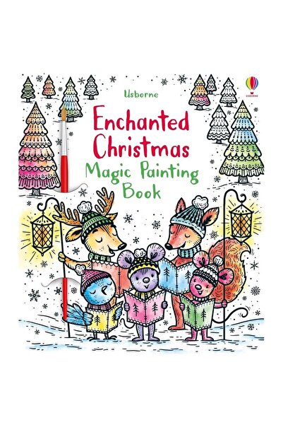 Usborne Water painting book, Enchanted Christmas Magic Painting,