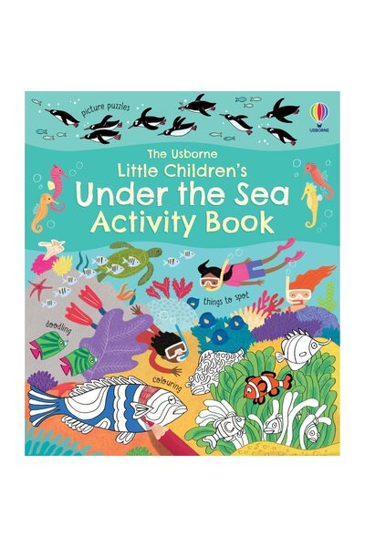 Usborne Carte de activități subacvatică pentru copii mici, Rebecca Gilpin, Us...