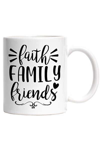 INOVATIX Cana alba personalizata, siFaith,family,friends credinta familie pri...