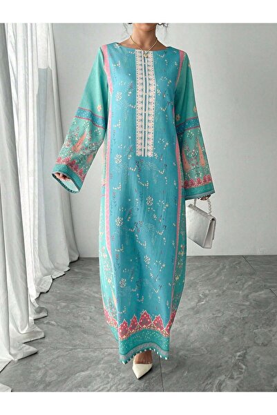 Sheya Rochie maxi, mix culori