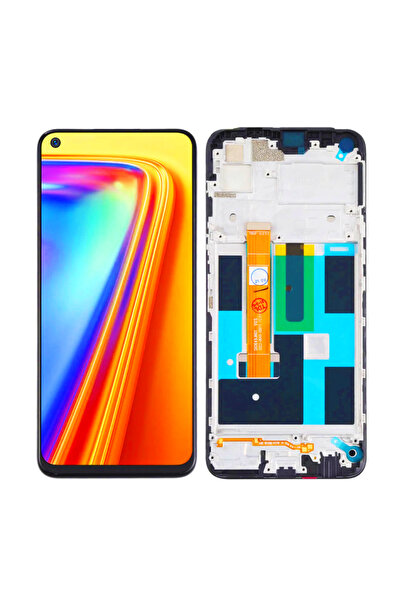 Tradebit Display LCD + Ecran tactil Realme 7 4G RMX2155 RMX2163 (Recondiționa...