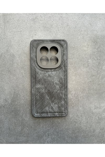 YZGOLDEN Note 15 Pro 4g Compatible Case Gray Color Textured Stylish Design Ca...