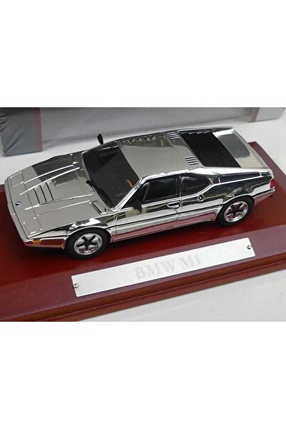 JPT Edicola BMW M1 Coupe 1978 Silver 1:43 Model Car