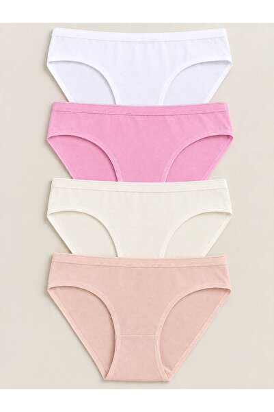 lyc esnek bikini külot 4'lü paket