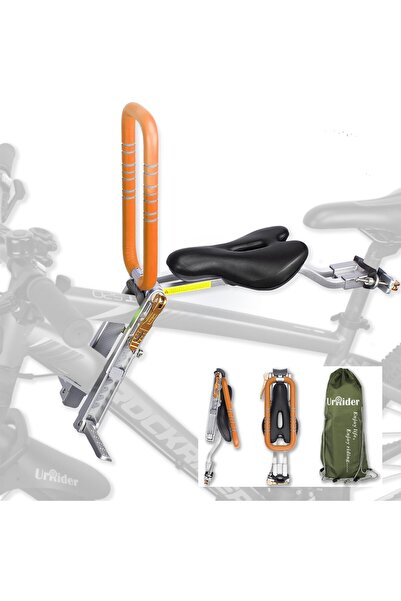 OEM Scaun bicicleta copii UrRider, montat frontal, pliabil, ultrausor 1.3kg, ...