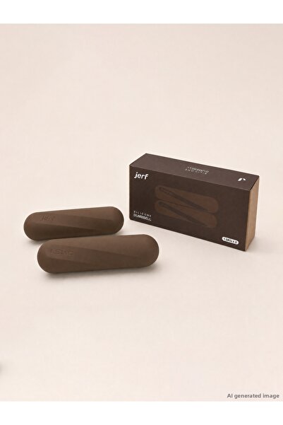 Jerf Silicone Dumbbell 1.5 kg Brown