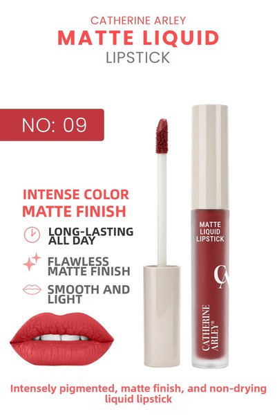 Catherine Arley Matte Liquid Lipstick Matte Liquid Lipstick No 09
