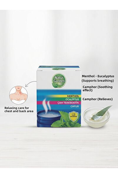 natur garden fresh Menthol Vaseline Cream 40 ml