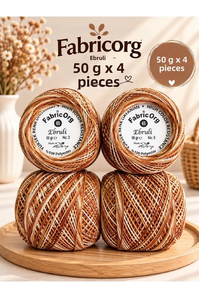 fabricorg Cotton Like Ebruli Punch - Bracelet - Bandana - Runner Knitting and...