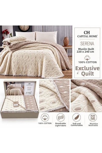 Capital Home Double-Sided Blanket 220 X 240 cm