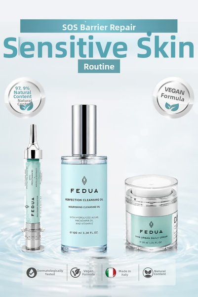 Fedua Sos Barrier Sensitive Skin Routine