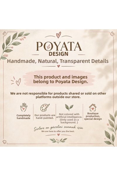 poyata Design Bee Themed Hand-Painted Cup and Presentation Plate Set – Decorative Stone Powder Figured Product Description: