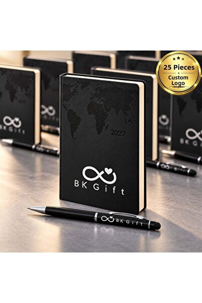 Bk Gift Customized for Your Logo: 25 Pieces 378 Thermo Leather 2027 Agenda & ...